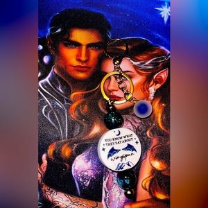 Acotar beaded keychain